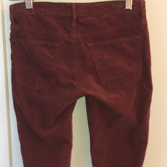 AG Adriano Goldschmied the Legging super skinny corduroy jeans 26R NWOT - Picture 8 of 9